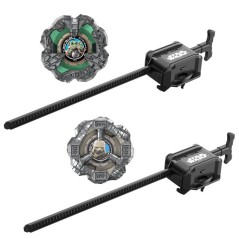 Beyblade X Star Wars Collab, Grogu vs. Snowtrooper, 2 toupies de compétition Takara Tomy, 2 lanceurs, jouets Star Wars, des 8 a