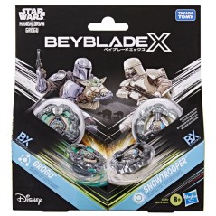 Beyblade X Star Wars Collab, Grogu vs. Snowtrooper, 2 toupies de comp