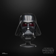 Mini casque de Dark Vador, piece de collection premium a l'échelle 15 cm, Star Wars : Un nouvel espoir, Star Wars The Black S