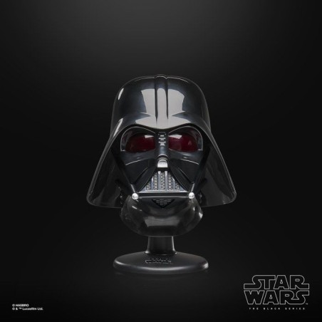 Mini casque de Dark Vador, piece de collection premium a l'échelle 15 cm, Star Wars : Un nouvel espoir, Star Wars The Black S