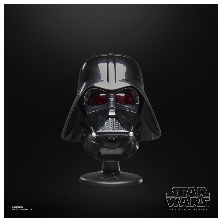Mini casque de Dark Vador, piece de collection premium a l'échelle 15 cm, Star Wars : Un nouvel espoir, Star Wars The Black S