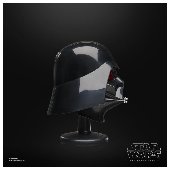 Mini casque de Dark Vador, piece de collection premium a l'échelle 15 cm, Star Wars : Un nouvel espoir, Star Wars The Black S