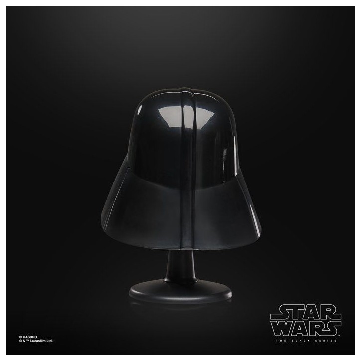 Mini casque de Dark Vador, piece de collection premium a l'échelle 15 cm, Star Wars : Un nouvel espoir, Star Wars The Black S