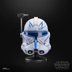 Star Wars The Black Series, Mini casque du capitaine Rex, piece de collection premium a l'échelle 15 cm, Star Wars: The Clone