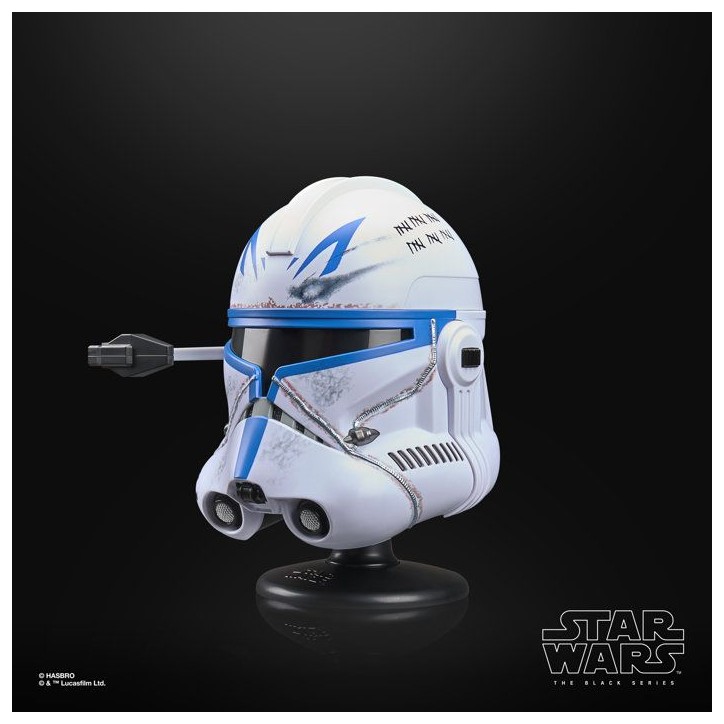 Star Wars The Black Series, Mini casque du capitaine Rex, piece de collection premium a l'échelle 15 cm, Star Wars: The Clone