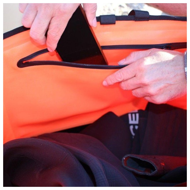 Sac fourre-tout étanche - HPA - Megatote - 50 L - Orange - Étanche