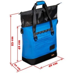 Sac fourre-tout étanche - HPA - Dry Tote - 30/40 L - Bleu - Étanche
