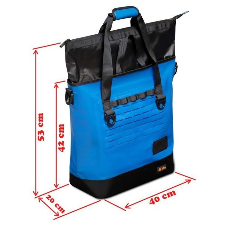Sac fourre-tout étanche - HPA - Dry Tote - 30/40 L - Bleu - Étanche