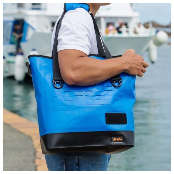 Sac fourre-tout étanche - HPA - Dry Tote - 30/40 L - Bleu - Étanche