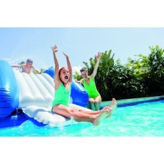 Toboggan gonflable - INTEX - Pour piscine enterrée - 6 ans et + - 333