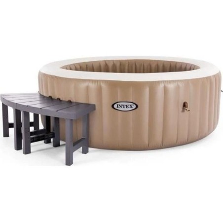 Entourage de spa 4 places rond - INTEX - Pack 2 pieces medium - Léger