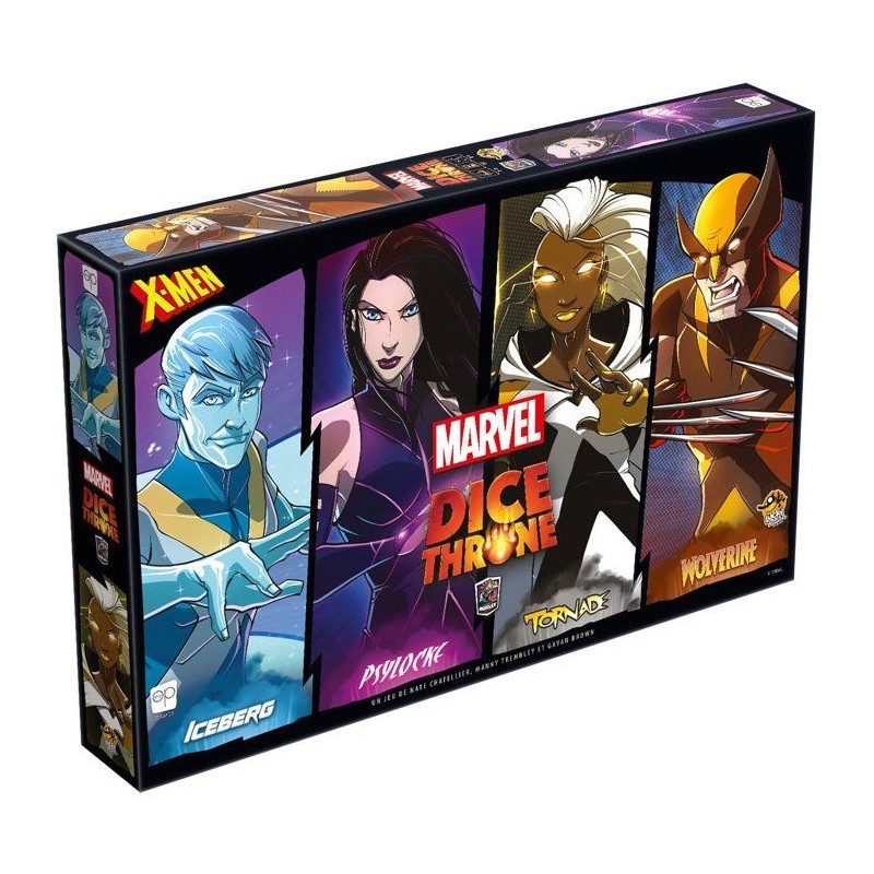 Dice Throne Marvel - Jeu de société - LUCKY DUCK GAMES - Iceman/Psyl