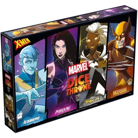 Dice Throne Marvel - Jeu de société - LUCKY DUCK GAMES - Iceman/Psyl