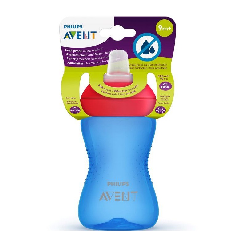 PHILIPS AVENT SCF802/01 Tasse a Bec Souple Bleu - 300ml