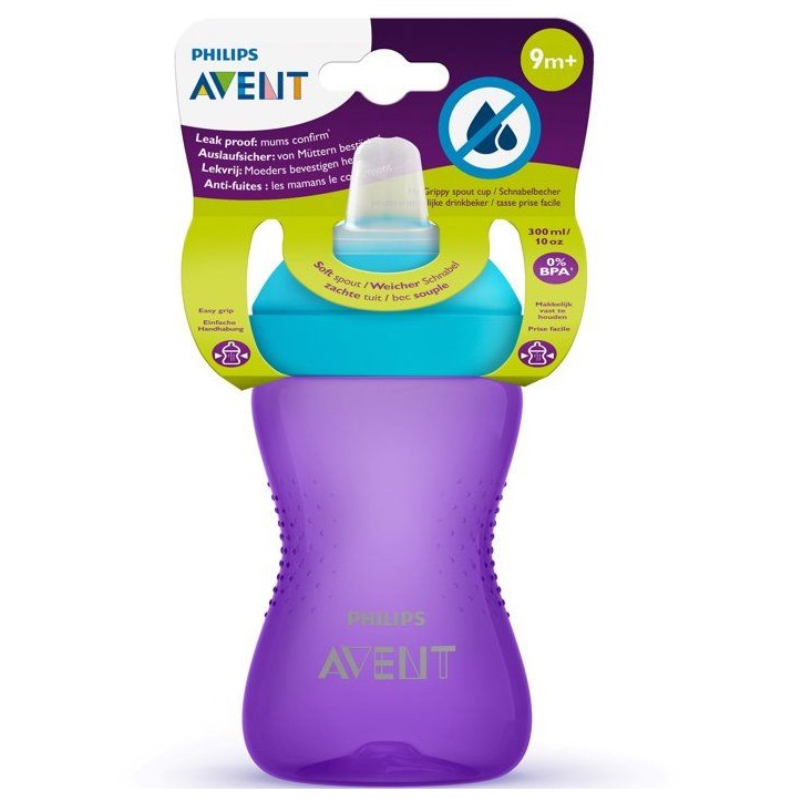 PHILIPS AVENT SCF802/02 Tasse a Bec Souple Violette 300ml