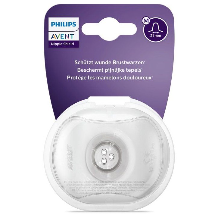 PHILIPS AVENT SCF153/03 Lot de 2 Proteges mamelons - Taille moyen PHILIPS AVENT SCF153/03 Lot de 2 Proteges mamelons - Taille moyen