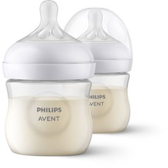 Lot de 2 Biberons Natural 3.0 PHILIPS AVENT SCY900/02 - 125 ml