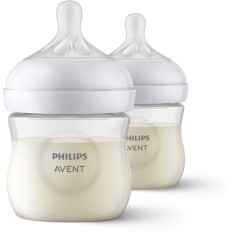Lot de 2 Biberons Natural 3.0 PHILIPS AVENT SCY900/02 - 125 ml