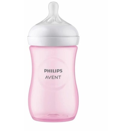 Biberon Natural 3.0 PHILIPS AVENT SCY903/11 - 260 ml - Rose