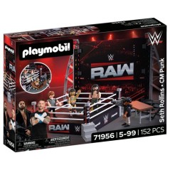 PLAYMOBIL 71956 WWE Coffret collector : Le ring