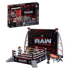 PLAYMOBIL 71956 WWE Coffret collector : Le ring