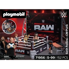 PLAYMOBIL 71956 WWE Coffret collector : Le ring