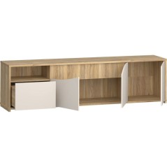 Meuble TV - PoeM - Sable - 203,9 x 42 x 55,8 cm