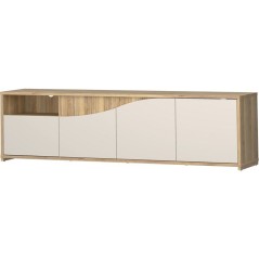 Meuble TV - PoeM - Sable - 203,9 x 42 x 55,8 cm