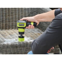RYOBI Brosse de nettoyage 4V USB Lithium multisurfaces - batterie 2Ah