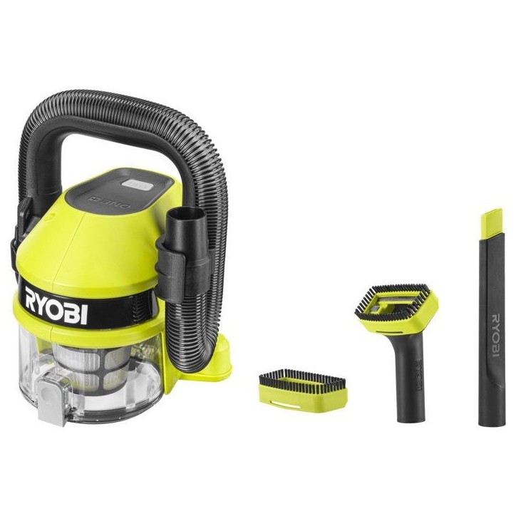 RYOBI Aspirateur voiture 18V ONE+ avec embout flexible - sans batterie ni chargeur - RAV1805-0 RYOBI Aspirateur voiture 18V ONE+ avec embout flexible - sans batterie ni chargeur - RAV1805-0