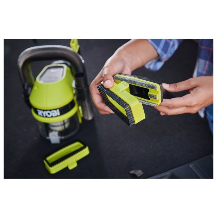 RYOBI Aspirateur voiture 18V ONE+ avec embout flexible - sans batterie ni chargeur - RAV1805-0 RYOBI Aspirateur voiture 18V ONE+ avec embout flexible - sans batterie ni chargeur - RAV1805-0