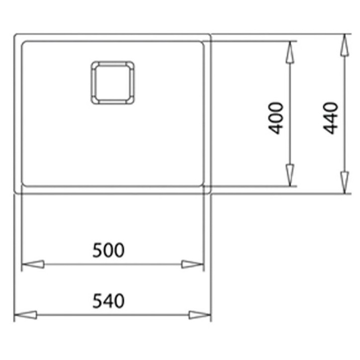 Évier - Inox Fortinox - Inox mat - 3 poses - TEKA - PureLine