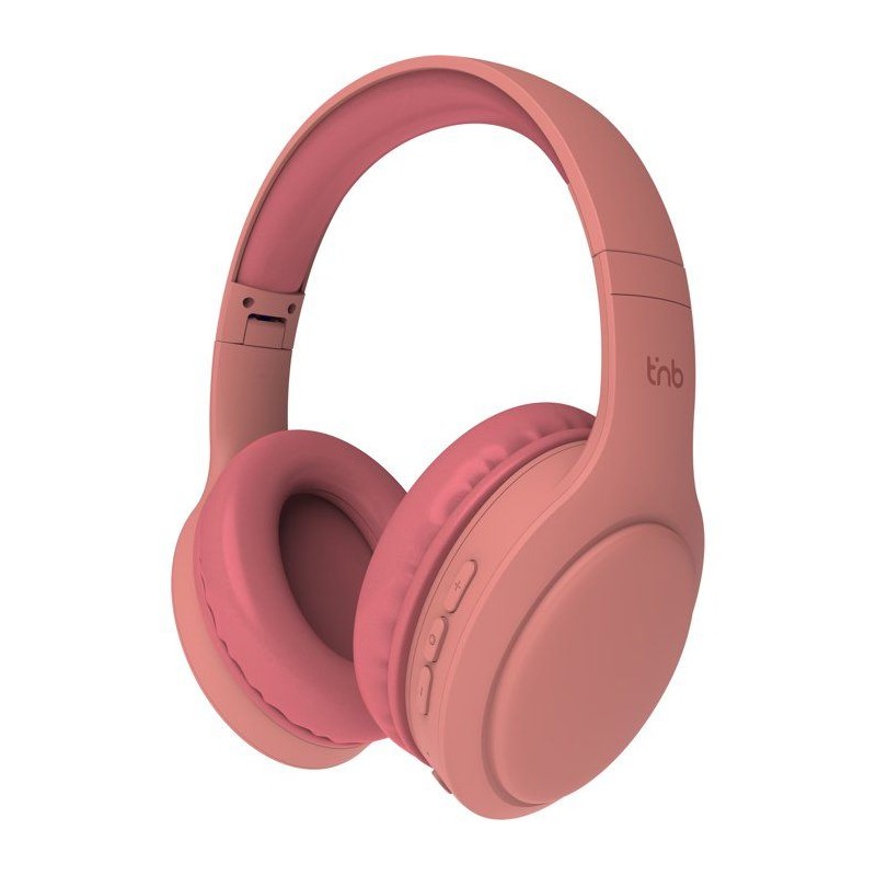 Casque Bluetooth - T'nB - TONALITY circum-aural - Terracotta & rose fr
