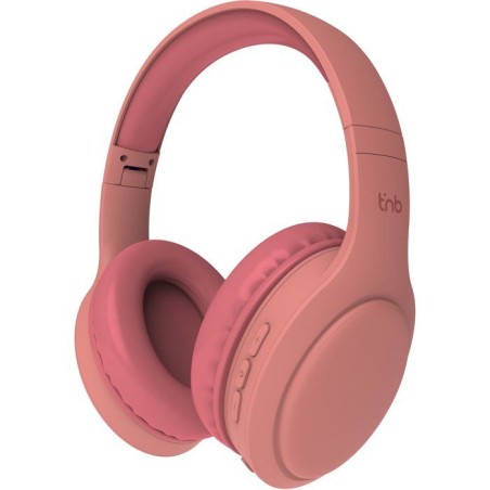 Casque Bluetooth - T'nB - TONALITY circum-aural - Terracotta & rose fr