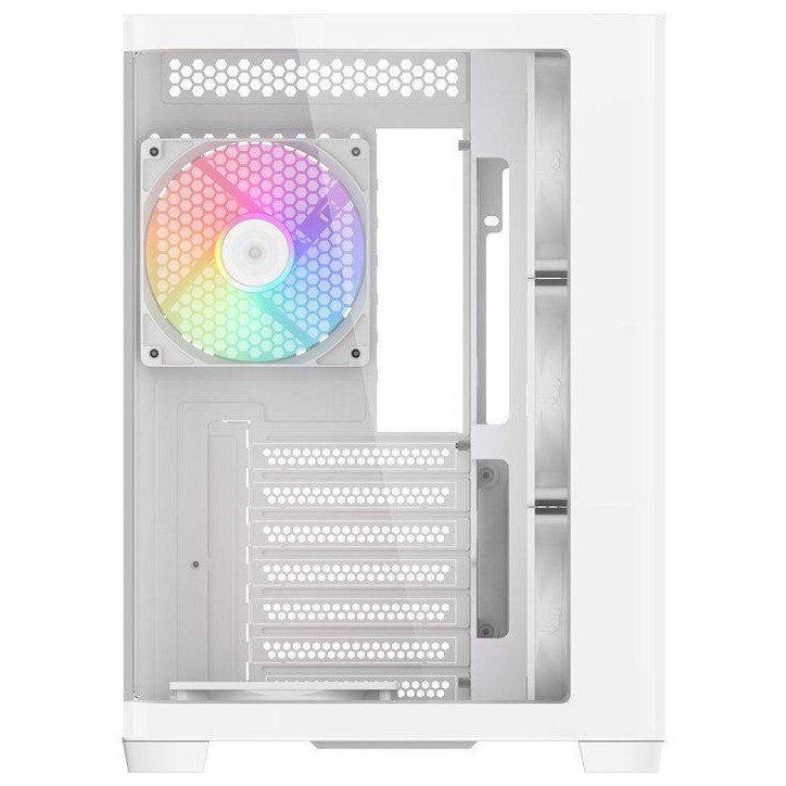 Boîtier PC - SAMA - V60 - Blanc - Cube - Format ATX Boîtier PC - SAMA - V60 - Blanc - Cube - Format ATX