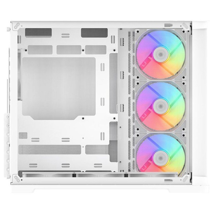 Boîtier PC - SAMA - V60 - Blanc - Cube - Format ATX Boîtier PC - SAMA - V60 - Blanc - Cube - Format ATX