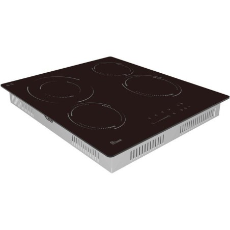 Table de cuisson vitrocéramique - TRIOMPH - 4 foyers - 6500 W - Sécu