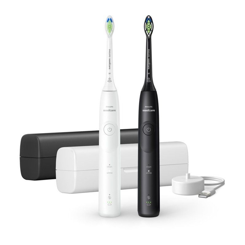 Brosse a dents électrique sonique double manche - PHILIPS - HX7119/01