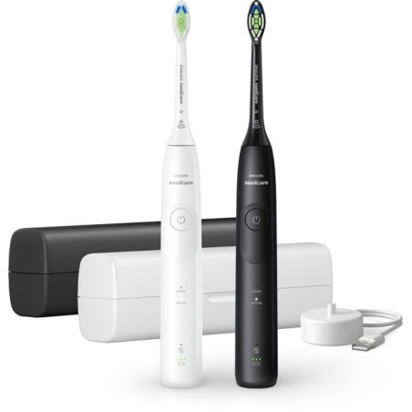 Brosse a dents électrique sonique double manche - PHILIPS - HX7119/01