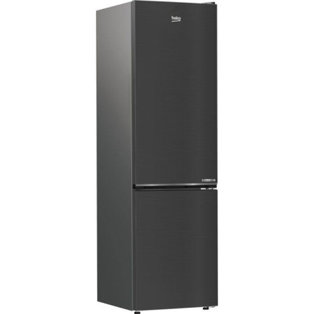 Réfrigérateur combiné congélateur - BEKO - B7RCNE408HXBR - 2 portes - pose libre - 355 L - 203 cm - carbone