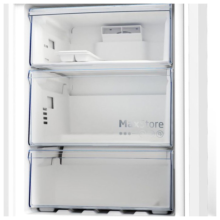 Réfrigérateur combiné congélateur - BEKO - B7RCNE408HXBR - 2 portes - pose libre - 355 L - 203 cm - carbone Réfrigérateur combiné congélateur - BEKO - B7RCNE408HXBR - 2 portes - pose libre - 355 L - 203 cm - carbone
