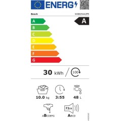 Lave-linge hublot BOSCH WGB254A2FR SER8 - 10 kg - Induction - iDos - L