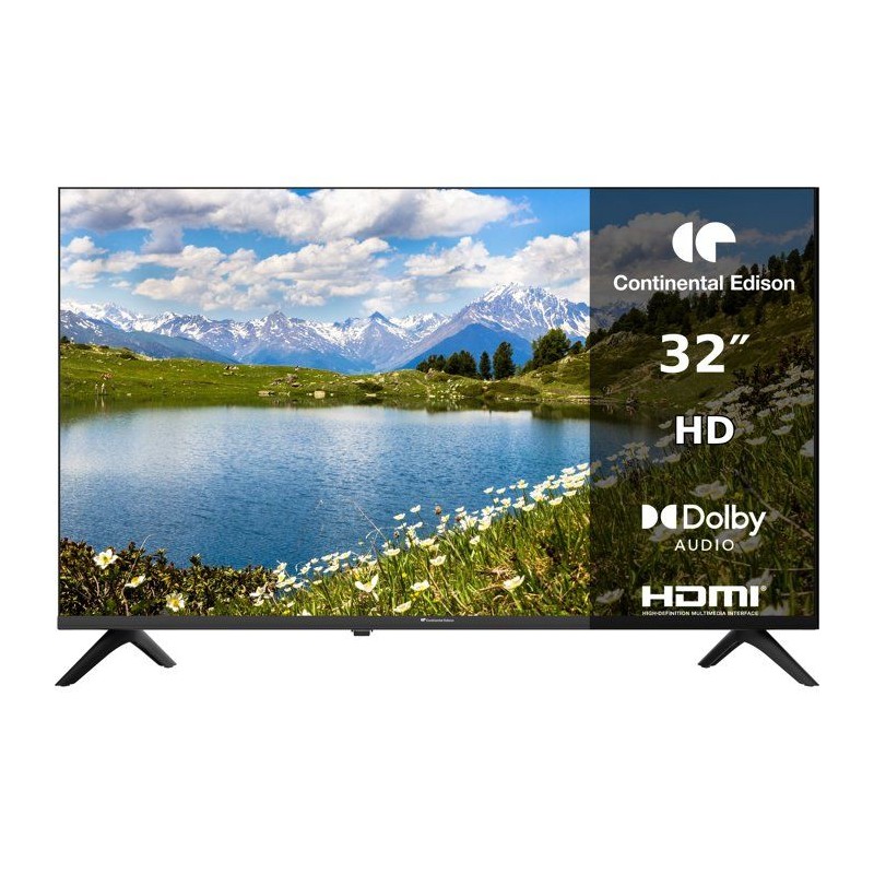 CONTINENTAL EDISON - CELED32HD26B7 - TV LED HD 32“ (79 cm) - 3xHDMI,