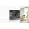 Four combiné micro-ondes encastrable BOSCH SER8 - CMG7761B1 - Noir -