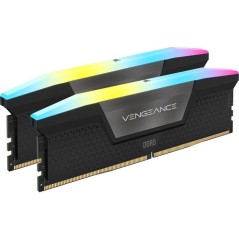 Mémoire RAM CORSAIR VENGEANCE RGB - CMH16GX5M2B5200C40 - DDR5 16 Go (2x8 Go) - 5200 MHz - CL40