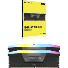 Mémoire RAM CORSAIR VENGEANCE RGB - CMH16GX5M2B5200C40 - DDR5 16 Go (