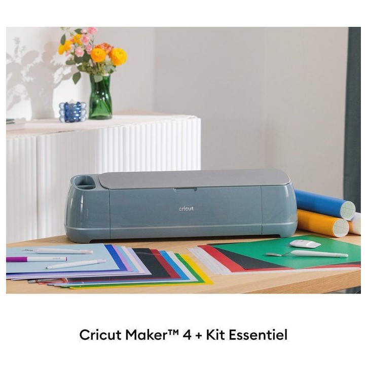 Machine de découpe intelligente - CRICUT - Pack Maker 4 + kit essentiel Machine de découpe intelligente - CRICUT - Pack Maker 4 + kit essentiel