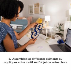 Machine de découpe intelligente - CRICUT - Pack Maker 4 + kit essenti