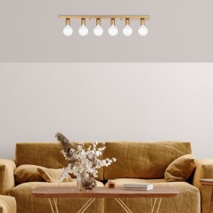 Suspension lustre D BY M.RED Gold - Métal doré - Elégance - Design