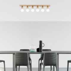 Suspension lustre D BY M.RED Gold - Métal doré - Elégance - Design